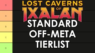 LCI Standard OffMeta Deck Tierlist  Magic the Gathering [upl. by Euqinommod]