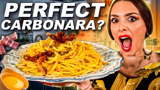 How to make the perfect Carbonara  Cookbook Recipe [upl. by Ardnalac]