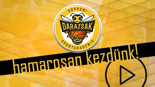 Darazsak SportakadémiaA – Csata DSE Junior [upl. by Corney]