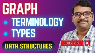 GRAPH TERMINOLOGY amp TYPES OF GRAPHS  DATA STRUCTURES [upl. by Neelear888]