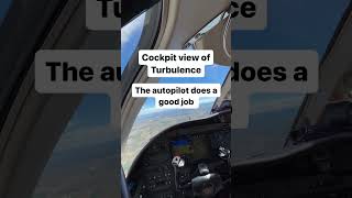 Cockpit view of turbulence aviation airplane turbulence [upl. by Nauh]