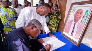 Important message du Président Yayi à la Famille GBAHOUNGBA ET la famille DEGNON à Dogbo [upl. by Lajet161]