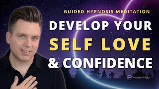 Guided Hypnosis Meditation For Self Love And Self Worth Increase Your Self Esteem amp Confidence [upl. by Hettie709]