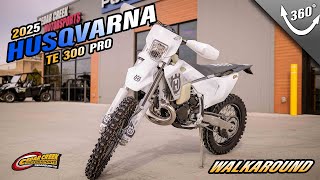 Walkaround  2025 Husqvarna® TE 300 Pro [upl. by Stock]