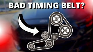 SYMPTOMS OF A BAD TIMING BELT OR TIMING CHAIN [upl. by Nhepets285]