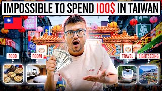 INDIAN TRYING TO SPEND 100 8300 INR IN A DAY IN TAIWAN [upl. by Noet]