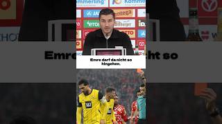 „Emre darf da nicht so hingehen“  Nuri Sahin über die rote Karte von Emre Can gegen Mainz [upl. by Reine680]