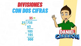 COMO HACER DIVISIONES CON DOS CIFRAS Super fácil  Para principiantes [upl. by Krissy344]