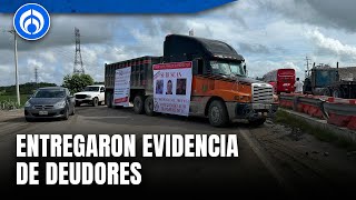 Transportistas deslindan a CTM de adeudo [upl. by Bergstein]