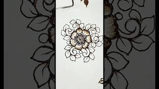 Filling mehndi design mehndidesign beautifullmehndi shortvideo ytshorts [upl. by Dehsar789]