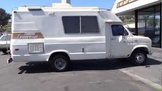 CHINOOK Concourse RV Motorhome Ford E 350 Camper Special Class C B Mini Camper 58L 351 [upl. by Susannah]