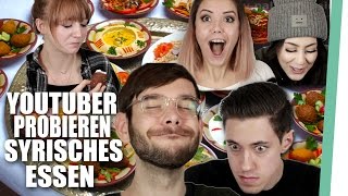 YouTuber probieren syrisches Essen [upl. by Thursby212]