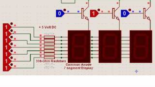 Multiple 7 Segment LED interface to microcontrollers [upl. by Helaina295]