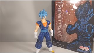 Demoniacal Fit Ultimate Fighter Beyond Godlike Figuarts Super Saiyan Blue Vegito 20 Clone Review [upl. by Saddler961]