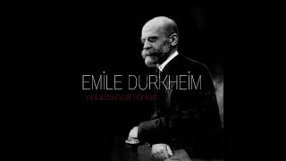 Emile Durkheim Toplumbilimsel Yöntem Sonuç sosyoloji seslikitap [upl. by Tedra]