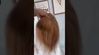 Silk base toppers  short length  hair pieces  most realistic toppers  premium human hair [upl. by Asial]