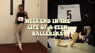 Weekend In The Life Of A Teen Ballerina PNB and Ballet Austin SI Auditions  Life As Gabi♡♡♡ [upl. by Herrah736]