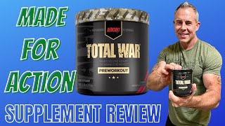 RedCon1 Total War Pre Workout Review  JUST HYPE [upl. by Ayrb]