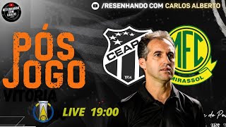 Live Pós Jogo  Ceará x Mirassol [upl. by Hermon]