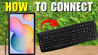 How To Connect Samsung Tablet To Keyboard [upl. by Anitsrik]