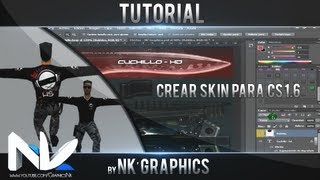 TUTORIAL Como Crear Skin Para Counter Strike 16 ESPAÑOL  HD [upl. by Alin]