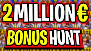 🔴 MY BIGGEST SLOT BONUS HUNT OPENING EVER €2000000 LIVE SLOTS 🔥 JOIN ME FOR BIG RECORD WINS‼️ [upl. by Pasahow126]