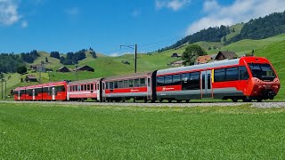 Verstärkte Züge der Appenzellerbahnen [upl. by Hajed]