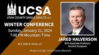 Jared Halverson UCSA Winter Conference 2024 [upl. by Ymmik116]