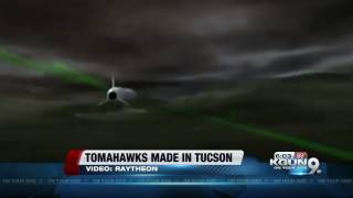 Missiles in Syria strike built in Tucson [upl. by Fritze356]