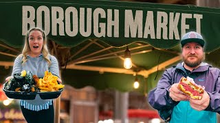 BEST Food Market in the WORLD Borough Market London [upl. by Janek]