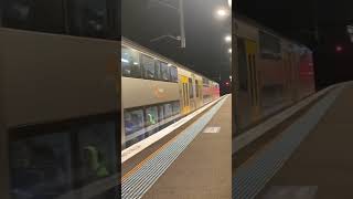 A set passing Homebush sydneytrains [upl. by Sairacaz]