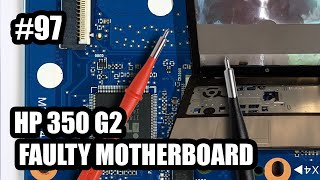 HP 350 G2  FAULTY MOTHERBOARD [upl. by Eluj39]