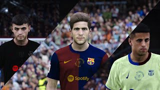 FC BARCELONA KITS 20242025 PES2021  OPTION FILE [upl. by Drof526]