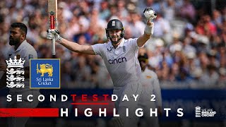 Atkinson Hundred Puts England On Top  Highlights  England v Sri Lanka Day 2  Rothesay Test 2024 [upl. by Threlkeld]