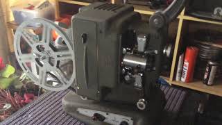 Paillard Bolex M8 Standard 8mm silent film projector [upl. by Nahtan532]