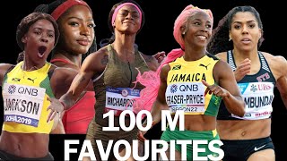 Who Will Win the Womens 100 Meters at Paris 2024 [upl. by Pacheco782]