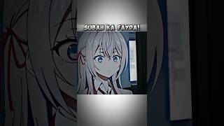 Alya And Kuze Funniest Moment You Cant Miss  Best Anime Funny Moment In Hindi anime shorts alya [upl. by Iznik]