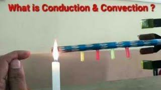 what is conduction convection in hindi  science  method of transfer of heat [upl. by Emile]