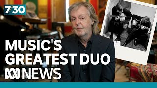 Paul McCartney on his virtual duet with John Lennon  730 [upl. by Seidule820]