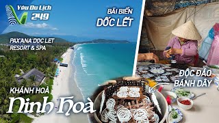 YDL 249 Đến Ninh Hoà ăn bánh dây độc đáo và ngắm biển Dốc Lết  Yêu Máy Bay [upl. by Ahsiniuq]