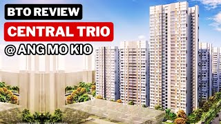 BTO Review Central Trio at Ang Mo Kio AMK HDB BTO October 2024 Project Launch Singapore [upl. by Nerek]