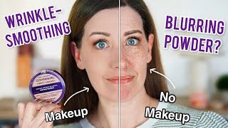 ANTIWRINKLE BLURRING POWDER Dry skin Over 40 [upl. by Sol287]