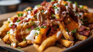 Loaded Fries Recipe  Easy and Delicious Snack Idea [upl. by Nalniuq]