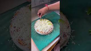 Street pizza in indore pizza streetfood indore indorefoodies foodblogger [upl. by Agripina310]