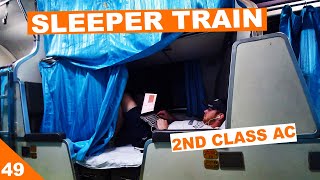 Night Train  Chumphon to Bangkok  2nd class sleeper [upl. by Akla]