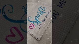 RAPTUREWRITE  BrushPen Calligraphy  Sparkle  apt calligraphy art [upl. by Cacka779]