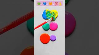 Cute colors mixing satisfying colormixing asmr shorts [upl. by Barbour968]