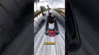 Karena Bosan Dengan Kemacetan Pria Ini Berangkat Kerja Menggunakan Jet ski🤯 shortvideo trending [upl. by Bogey]