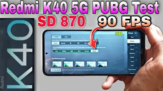 Redmi K40 Pubg Test  Graphics Test  90 fps pubgmobile pubg redmik40 [upl. by Atikat537]