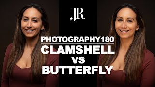 Photography 180  Ep 5  Clamshell vs Butterfly Lighting InStudio [upl. by Gnagflow259]